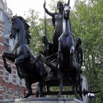 Estatua-de-Boudica-en-Westminster-Bridge-Londres