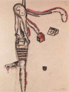 Dibujo de Antonin, 1942.