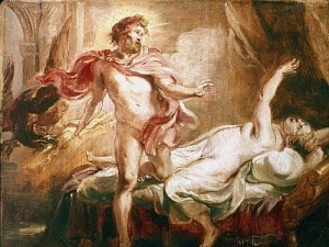 Muerte de Semele-Rubens-1640-Museos Reales de Bellas Artes-Bruselas.