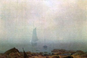 Niebla, Caspar David Friedrich.