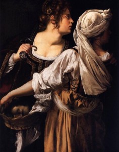 Judith y su doncella - Artemisia Gentileschi