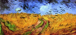 Campo di grano con corvi (1890) V.Van Gogh