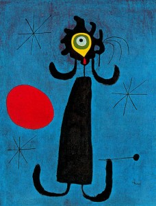 Joan Miró - Mujer ante el sol