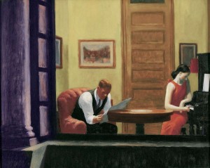 Edward Hopper - Room in New York 