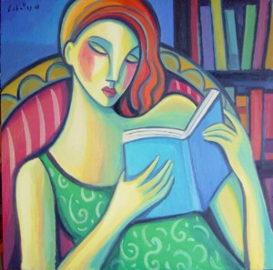 Guillermo Marti Ceballos - Woman reading