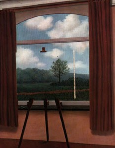 Condición humana- Magritte