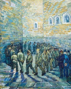 La ronda de los presos - Vincent Van Gogh