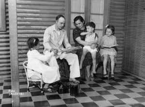 Familia obrera, 1941. Archivo General de la Nación