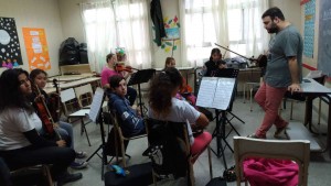 En la Orquesta Escuela Berisso