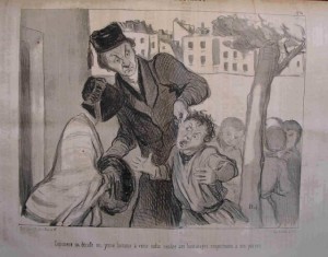 Honoré Daumier, Tirón de orejas