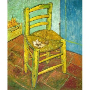 La silla con pipa, Vincent Van Gogh