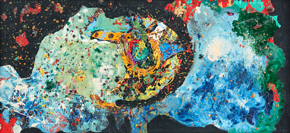 Niki de Saint Phalle. "Abstract-composition"