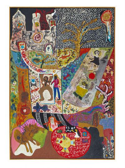 Niki de Saint Phalle. "Komposition"