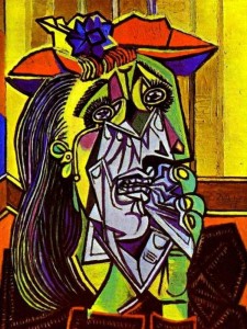 Picasso Pablo,  La mujer que llora, 1937