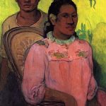 Mujer y niño tailandeses, Paul Gauguin (1899)