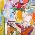 2.arte_contemporaneo_espanol-spanish_modern_art_espagnol_contemporaine-merello.-jarron  _con _flores _de _la _pasion(100×81 _cm)mixta-lienzo