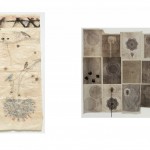 02) Kiki Smith. Sin Título (Doily drawing), 1994. Litografia, monotipo y collage.