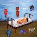 La cama volando, Henry Ford Hospital, Frida Kahlo  (1932.)