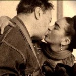 Frida y Diego, en la casa de San Ángel, en una fotografía de  Nickolas Muray