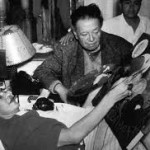 Frida pintando desde la cama