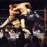 IMÁGEN  …. Combate de boxeo de Aharkey-George Wesley Bellows