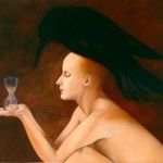 Norma Bessouet, «El otro abrazo», óleo sobre lienzo, 1987.