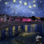 Noche estrellada sobre el ródano – VIncent Van Gogh