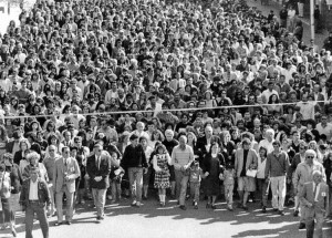 Marcha del silencio por María Soeldad Morales.