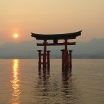 Torii flotante de itsukushima_jinja