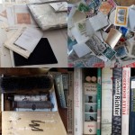 Stupía mesa de trabajo – materiales- libros