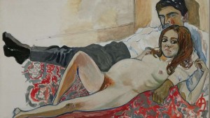 Alice Neel - Pregnant Julie and Algis