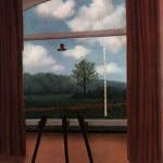 Condición humana Magritte