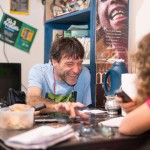 Paco Olveira y el Anartista. Fotografía: Diego Grispo.