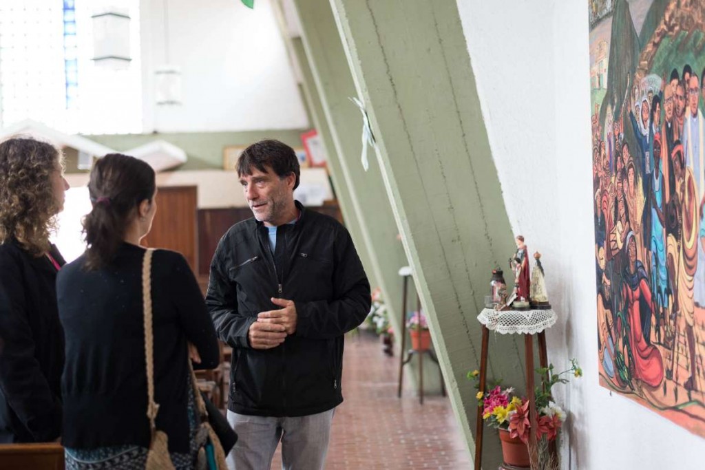 Paco Olveira y el Anartista. Fotografía: Diego Grispo.