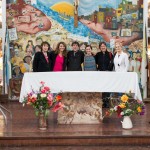 Paco Olveira y el Anartista en la Iglesia Isla Maciel. Fotografía: Diego Grispo.