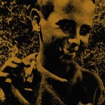 Diego Puente fotografiado para Crónica de un niño solo. Portada