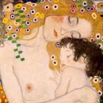 Gustav Klimt. «Las tres edades de la mujer» (detalle).