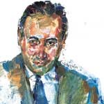 Paul  Celan por Grau Santos