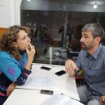 Juan Manuel Herbella con el Anartista.