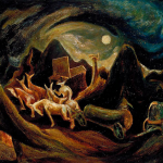 Autor JACKSON POLLOCK- Hacia el oeste