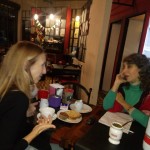 Ana Frenkel con el Anartista.