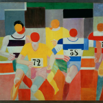 Robert Delauney.  «Los corredores.»