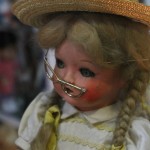 pelo rubio y trenzas