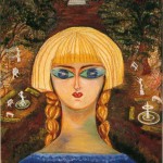 Autorretrato de Nahui Olin en los jardines de Versalles