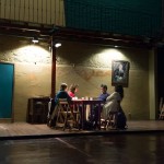 Ricardo Bartís con el Anartista. Fotografía: Diego Grispo.