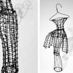 ESCULTURAS CON GANCHOS DE ROPA