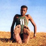Abebe Bikila.