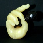 Carmen Sabater. Talla en jabón.