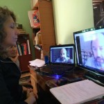 Eduardo Lalo con el Anartista.