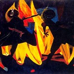 Rufino Tamayo. «Niños jugando con fuego.»